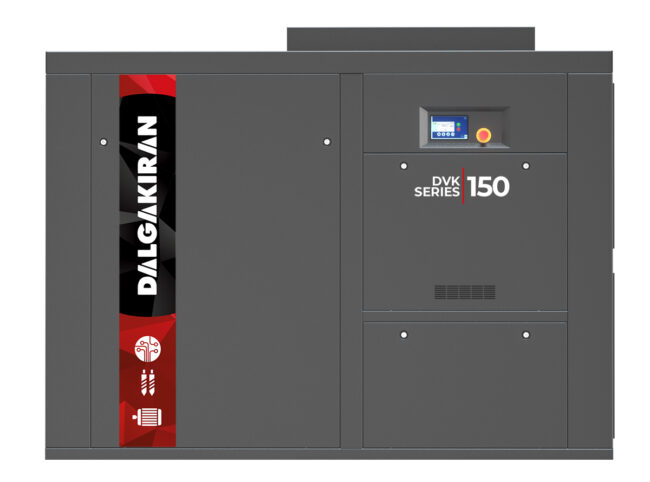 YAĞ ENJEKTELİ DVK SERİSİ Kayış Kasnaklı Vidalı Kompresör